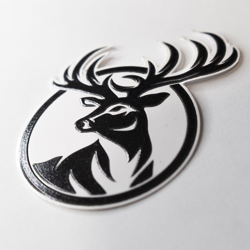 Textured Stickers design and finish example 3