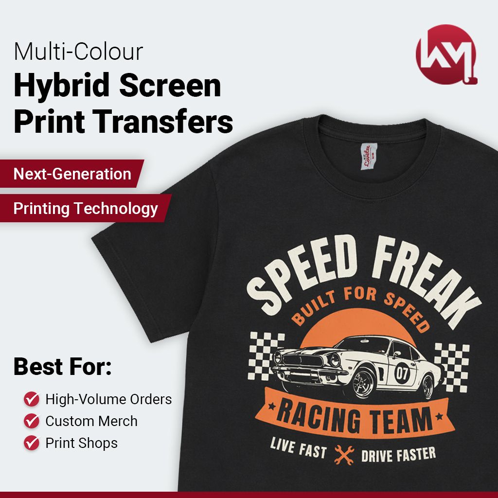 Hybrid Screen Print Transfers